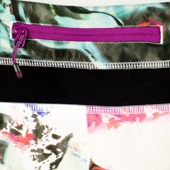 LULULEMON Inspire Crop II Pigment Wave Multi Sz 8 - Picture 8 of 13